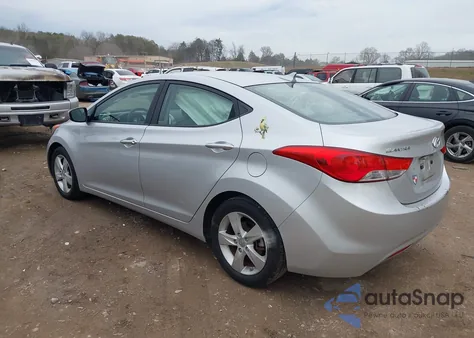 2011 Hyundai Elantra Gls (Ulsan Plant) from USA, damaged, VIN KMHDH4AE0BU121520